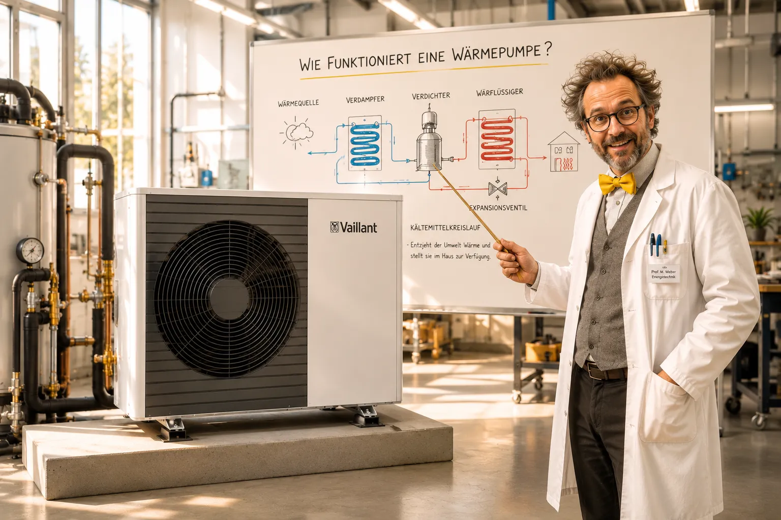 Wie funktioniert eine Wärmepumpe? Einfach erklärt