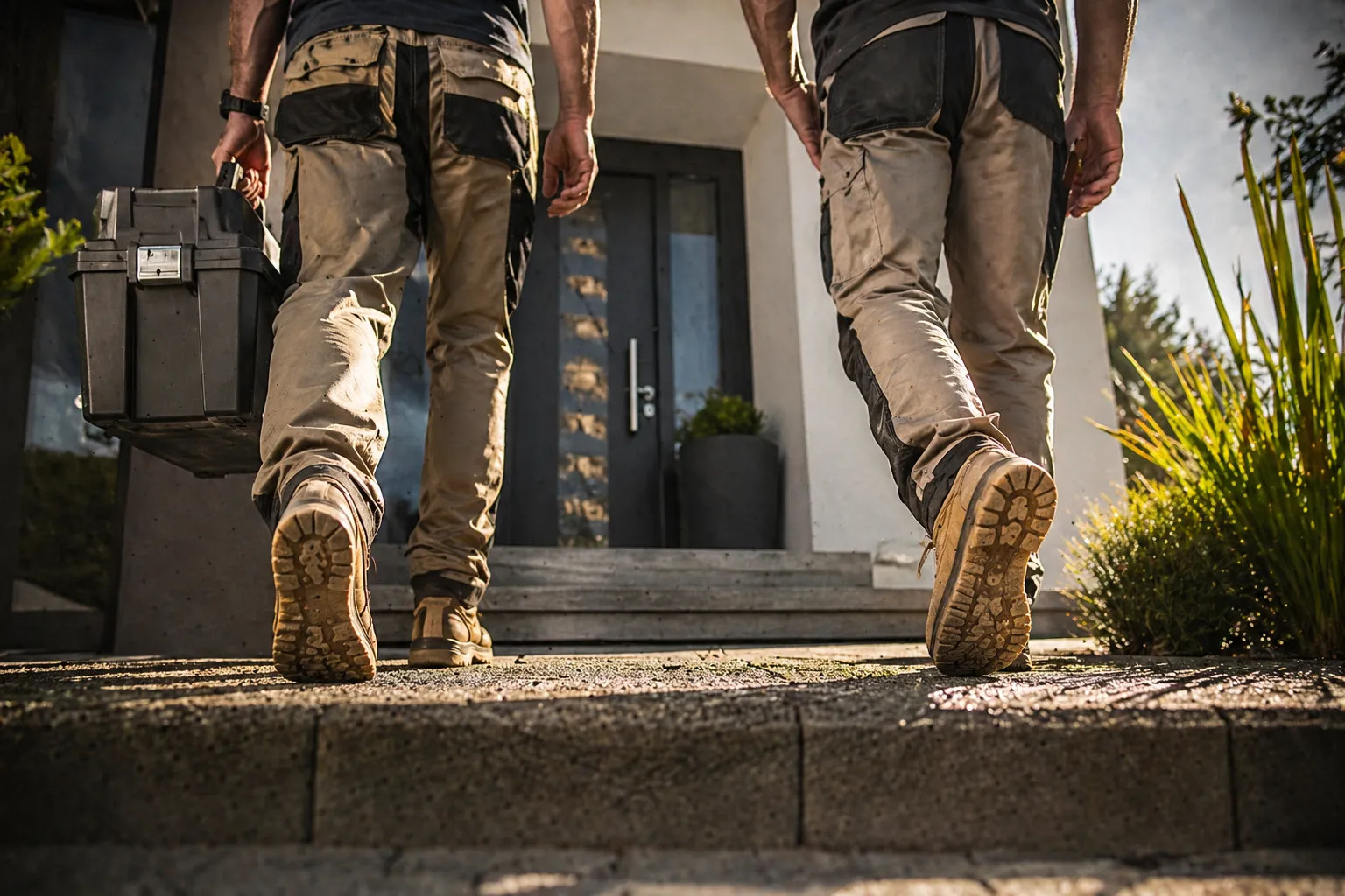 Einer hält, einer schraubt: Warum dein Profi selten alleine kommt