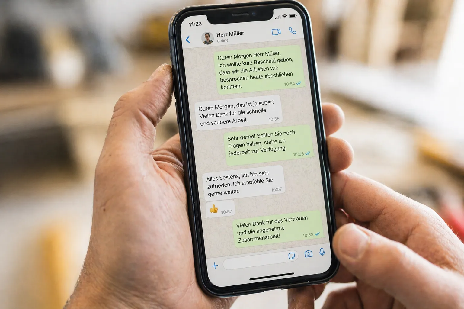 Baustellenkommunikation: WhatsApp, E-Mail oder Anruf?